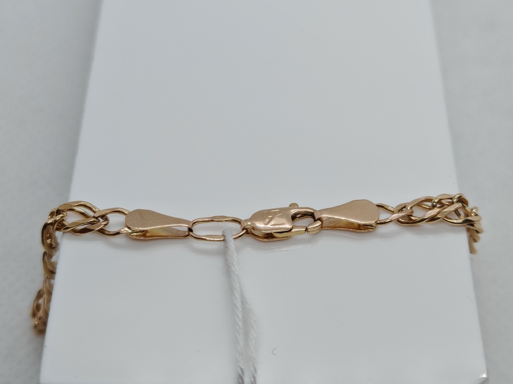 ЦЛР2585 ЦЕПЬ ПОЛНОВЕСНАЯ Ромб двойной (Au 585)