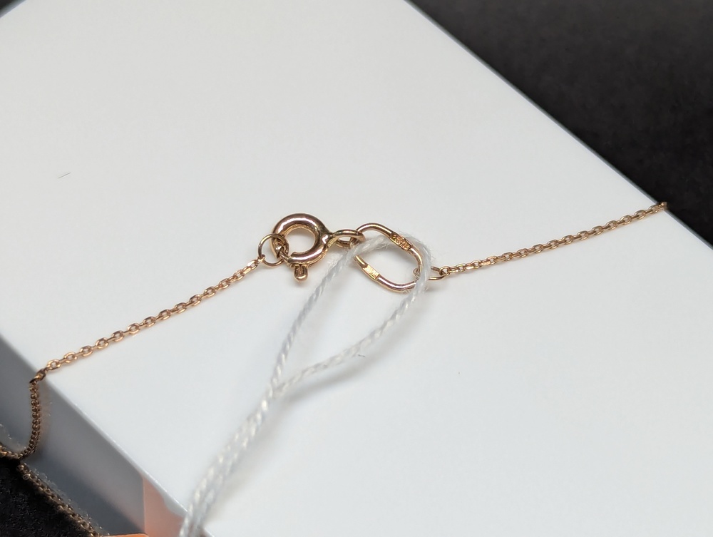 КОЛЬЕ С КАМНЕМ Au 585