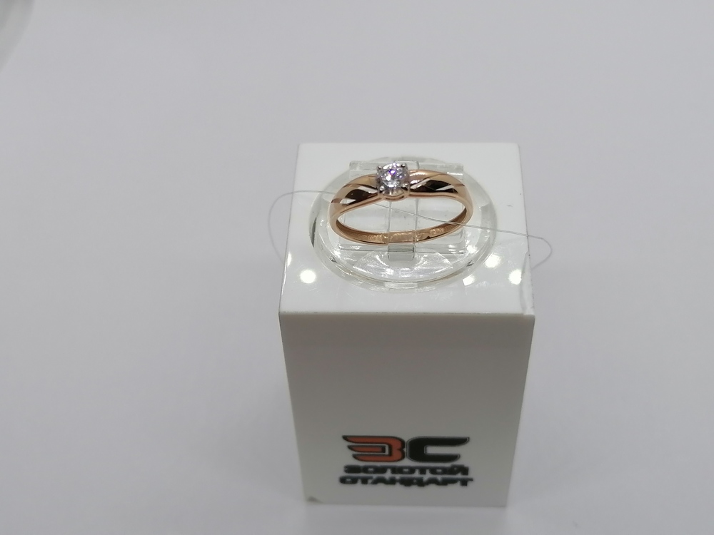 КОЛЬЦО С КАМНЕМ (Au 585)