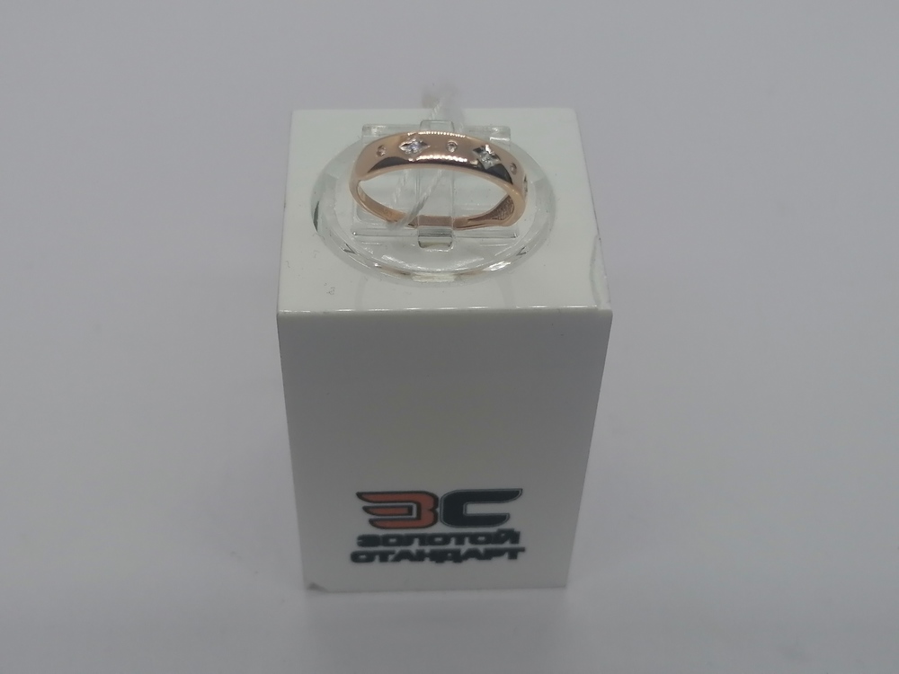КОЛКМИ585 КОЛЬЦО С КАМНЯМИ (Au 585)