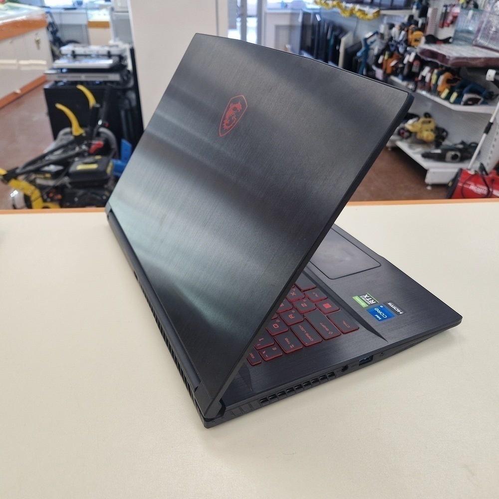 Ноутбук MSI GF63 Thin 11UC (9S7-16R612-1062); Core i5 11400H, GeForce RTX 3050, 8 Гб, 512 GB, Нет