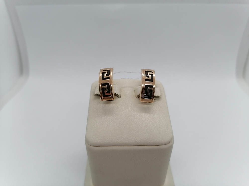 СЕРЬГИ КАУЧУК (Au 585)