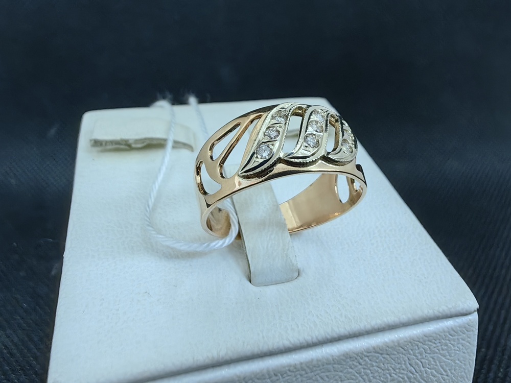 КОЛЬЦО БРИЛЛИАНТ Au 585