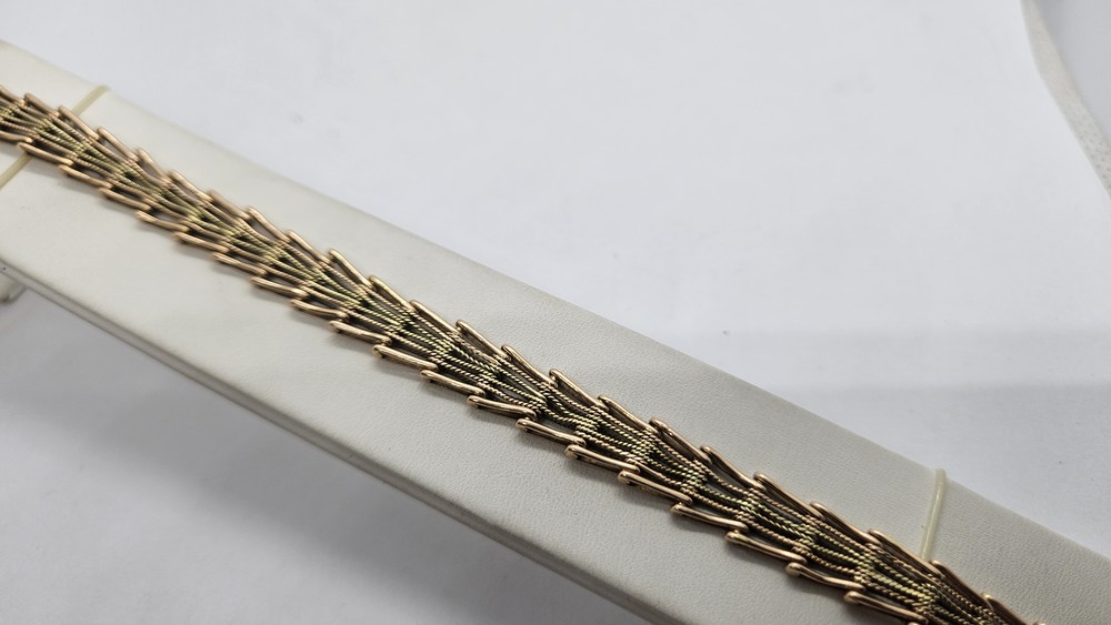 БРАСЛЕТ ПУСТОТЕЛЫЙ Фантазия Au 585