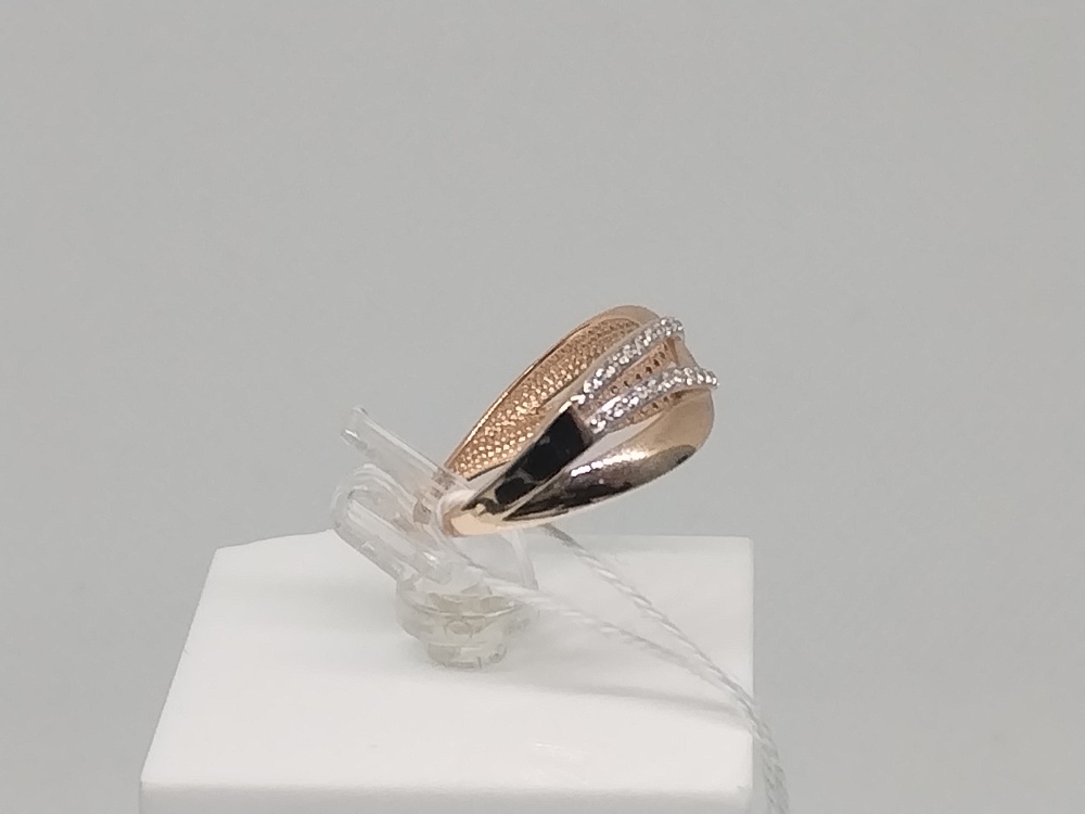 КОЛКМИ585 КОЛЬЦО С КАМНЯМИ (Au 585)