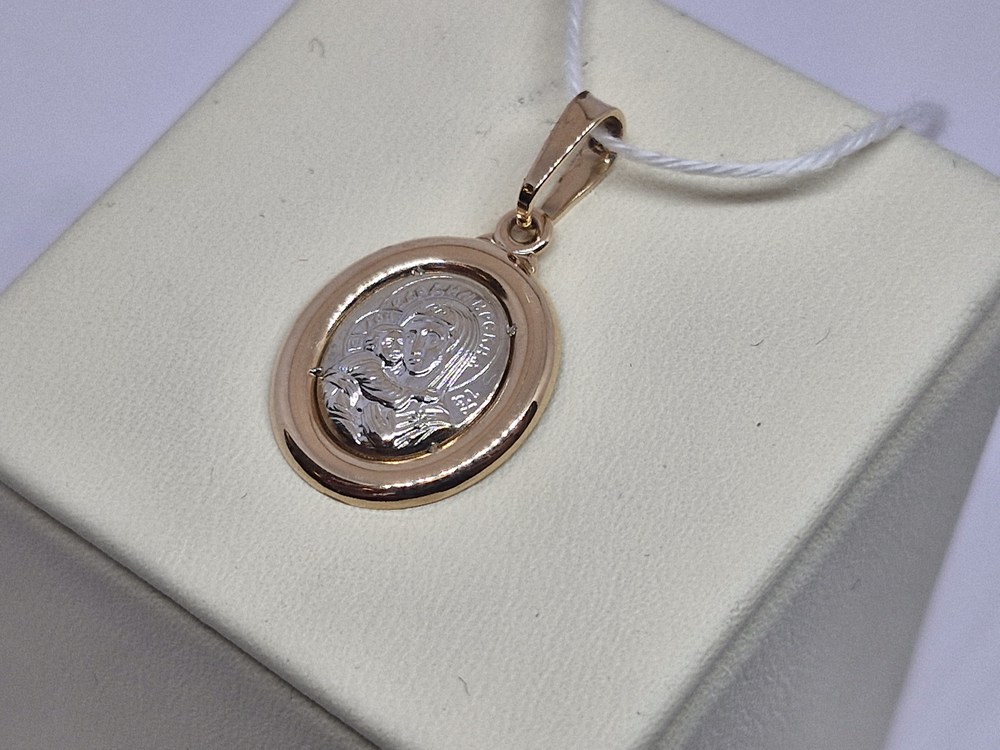 ПОДИБК585 ПОДВЕСКА ИКОНА БЕЗ КАМНЯ (Au 585)