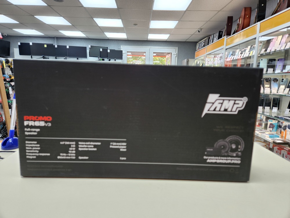 Автоакустика передняя AMP PROMO FR65 v3