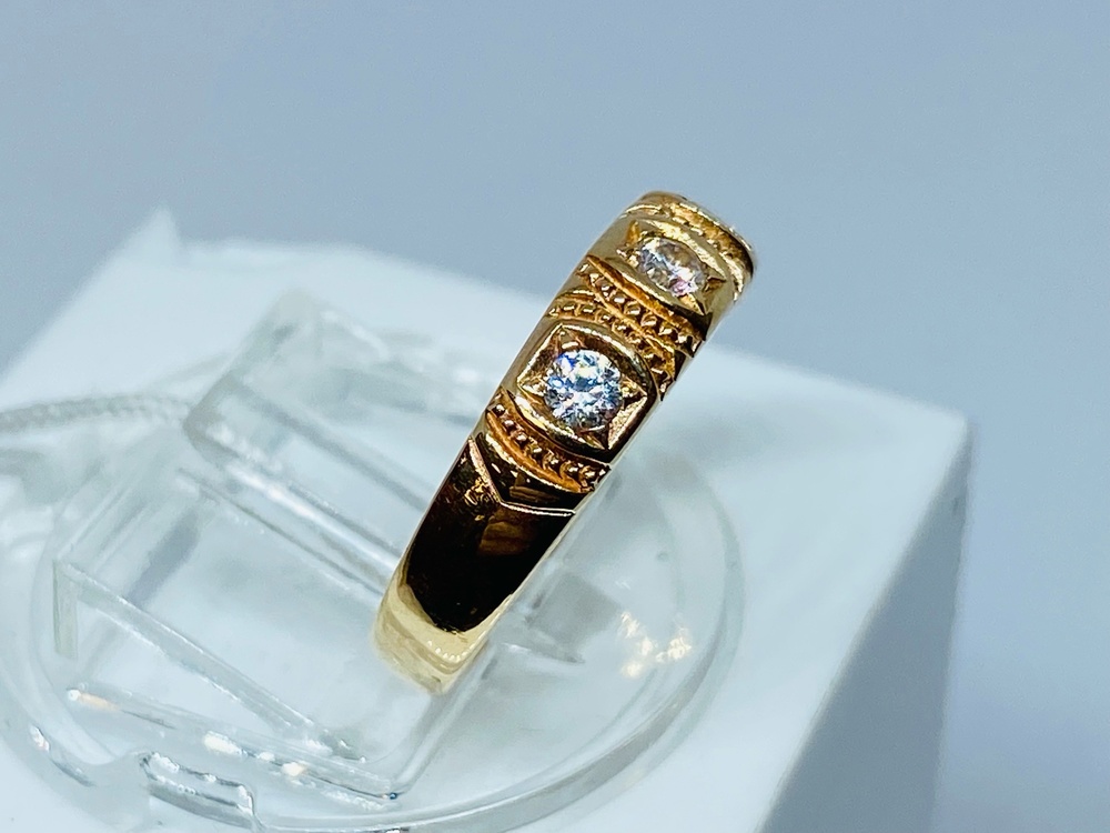 КОЛКМИ585 КОЛЬЦО С КАМНЯМИ (Au 585)