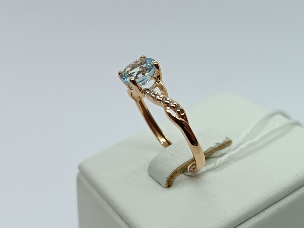 КОЛЬЦО БРИЛЛИАНТ Au 585