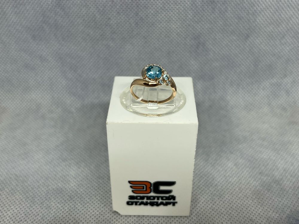 КОЛКМИ585 КОЛЬЦО С КАМНЯМИ (Au 585)