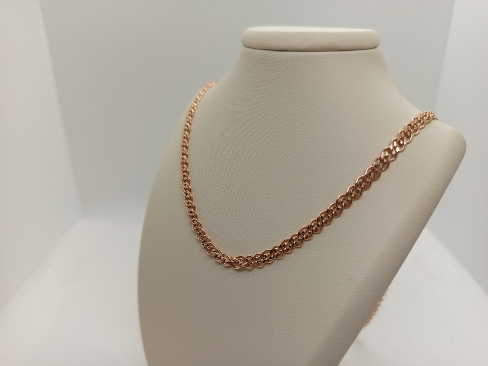 8060155П-55 ЦЕПЬ ПУСТОТЕЛАЯ Нона (Au 585)