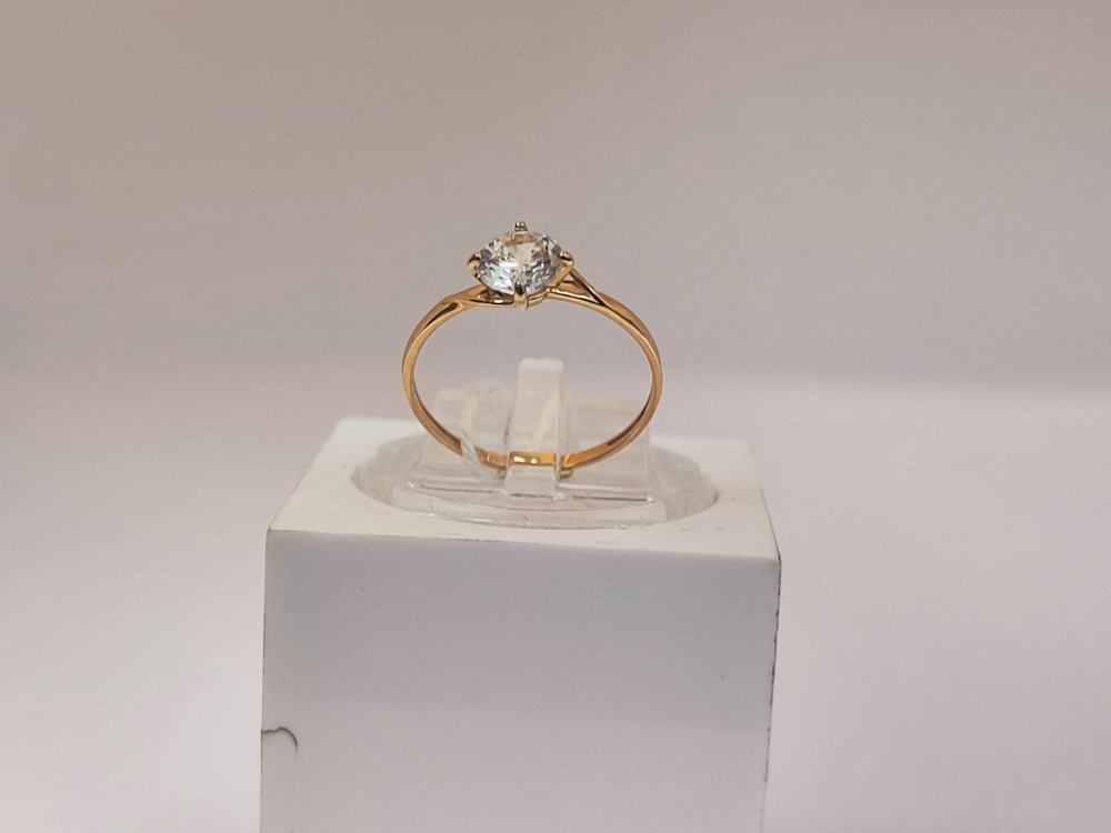 КОЛЬЦО С КАМНЕМ (Au 585)