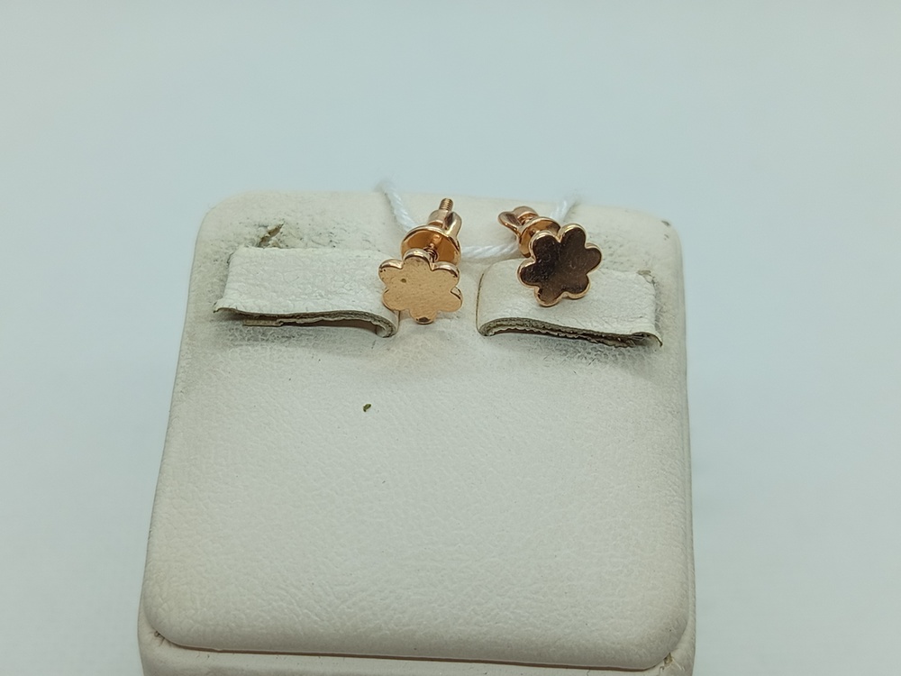 СПУС585 СЕРЬГИ ПУСЕТЫ (Au 585)