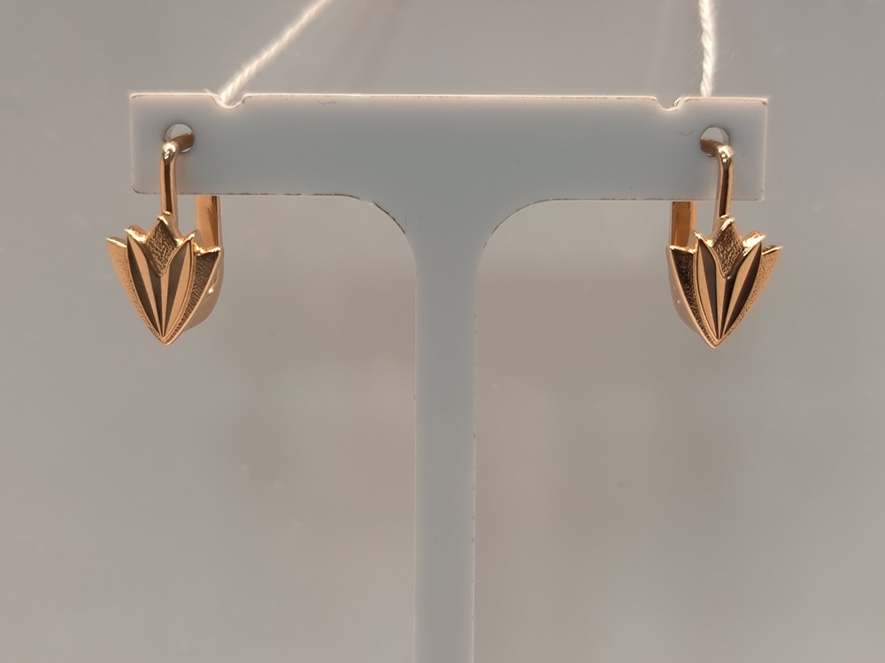 СЕРЬГИ БЕЗ КАМНЯ (Au 583)