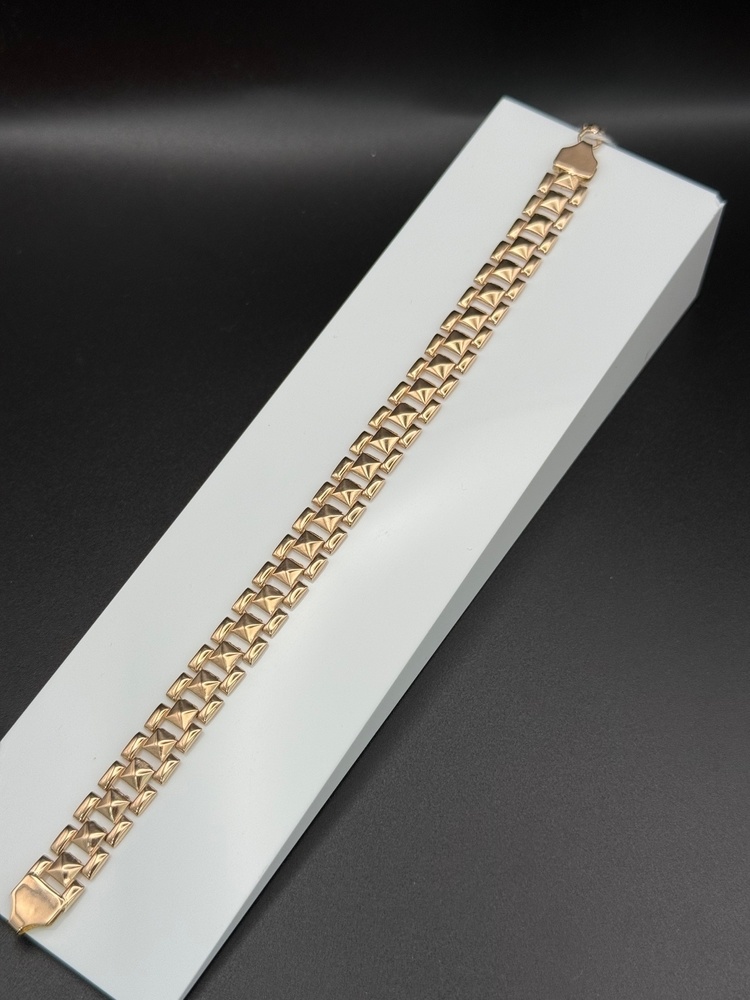 БРАСЛЕТ ПОЛНОВЕСНЫЙ Штамповка Au 585