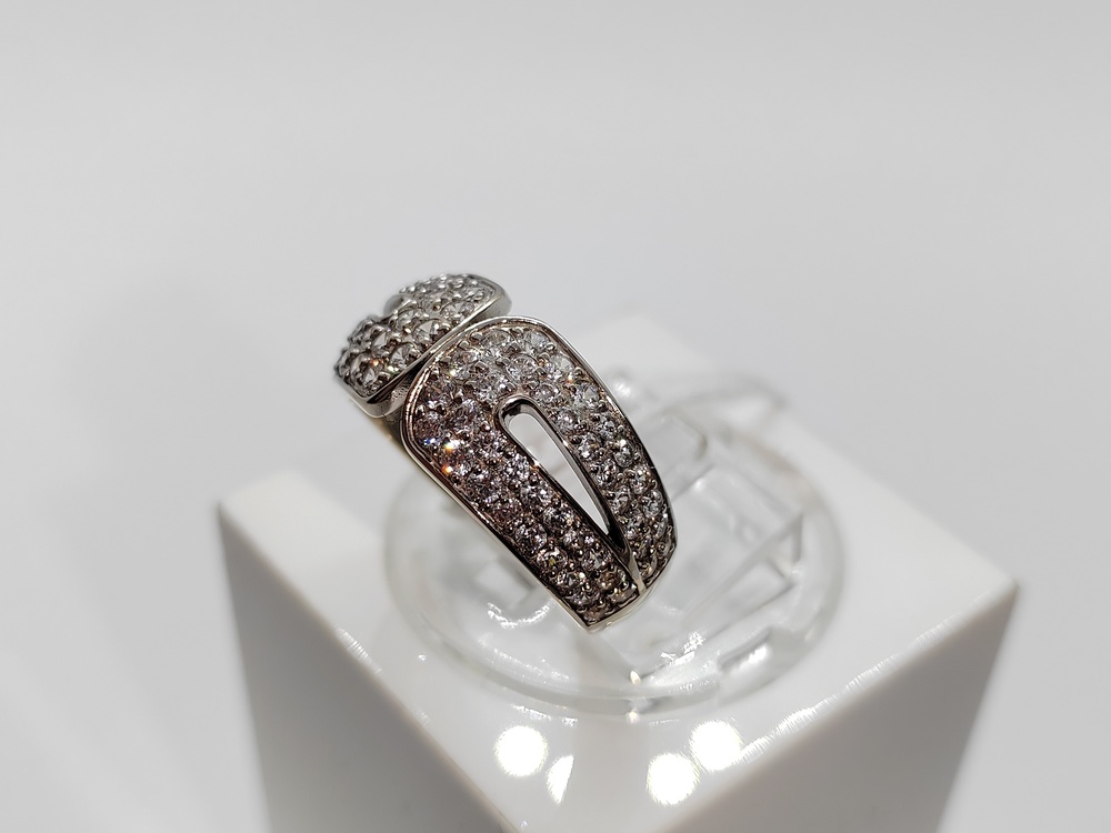 КОЛКМИ585 КОЛЬЦО С КАМНЯМИ (Au 585)