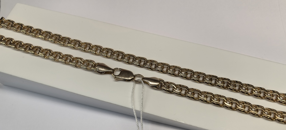 ЦЛБС585 ЦЕПЬ ПОЛНОВЕСНАЯ Бисмарк (Au 585)