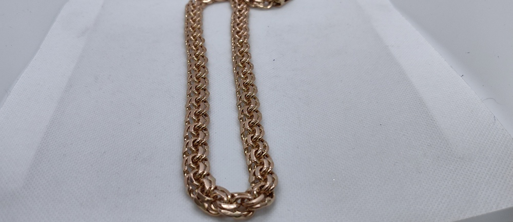 ЦЕПЬ ПОЛНОВЕСНАЯ Бисмарк (Au 585)