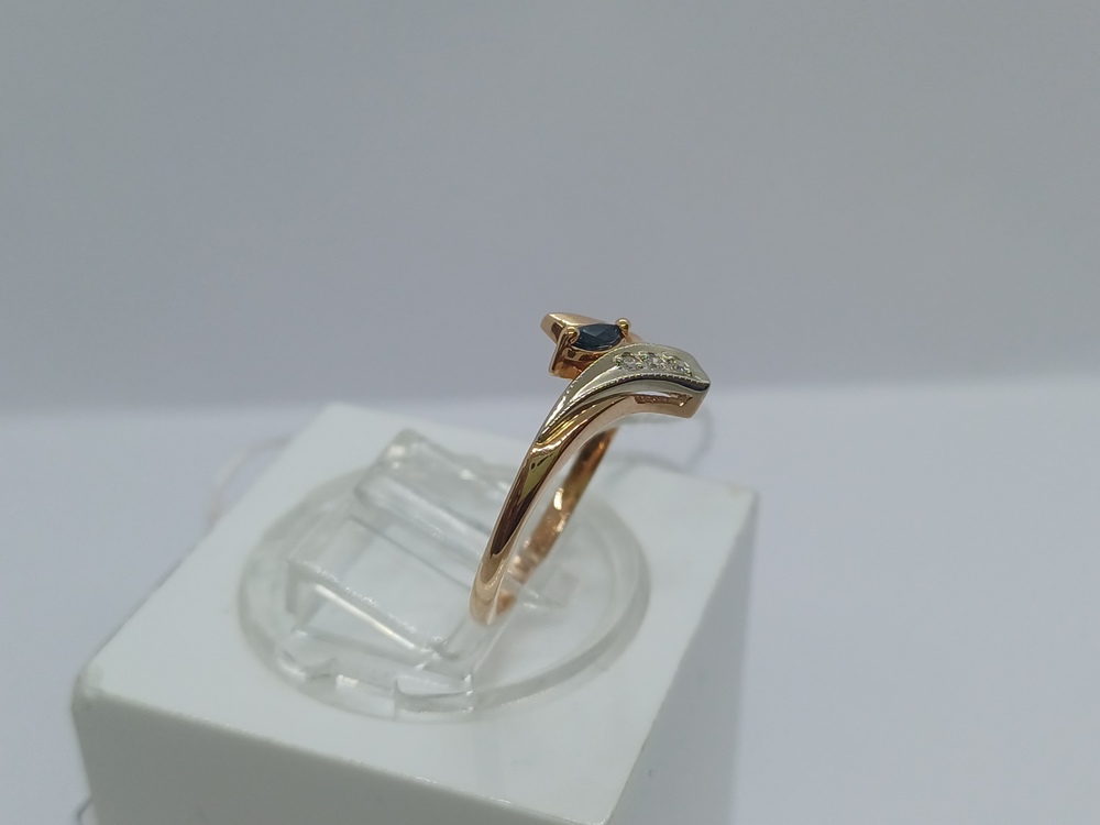 КОЛЬЦО БРИЛЛИАНТ Au 585