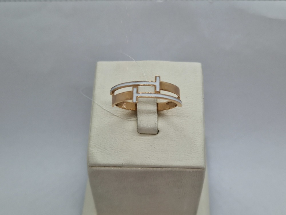 КОЛЬЦО ЭМАЛЬ (Au 585)