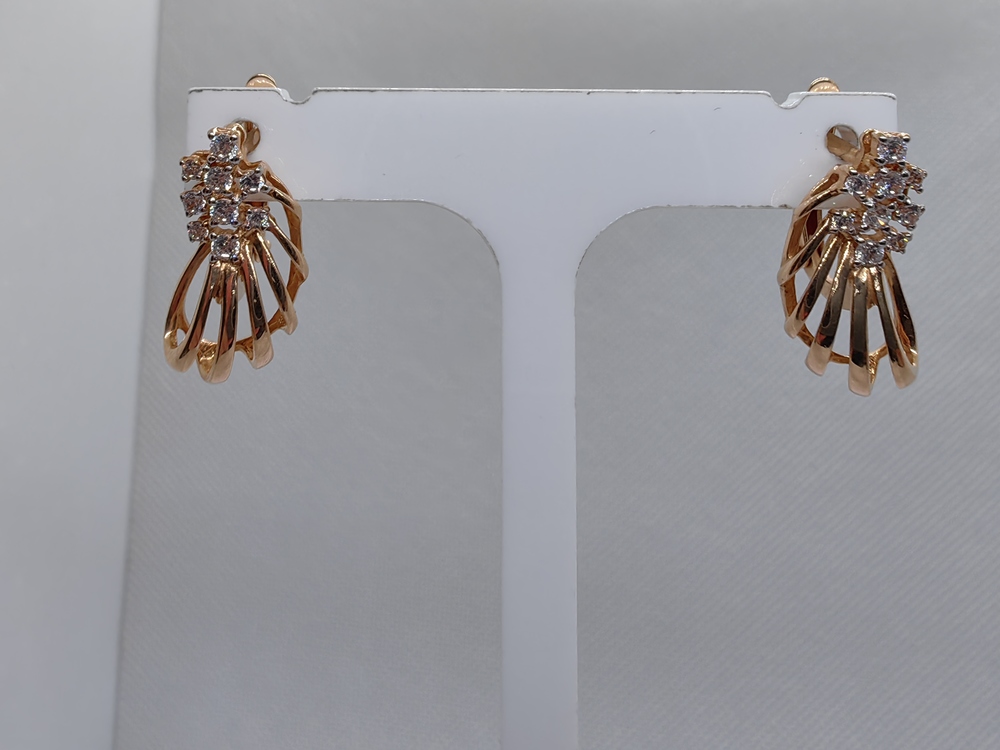 СЕРЬГИ С КАМНЯМИ (Au 585)