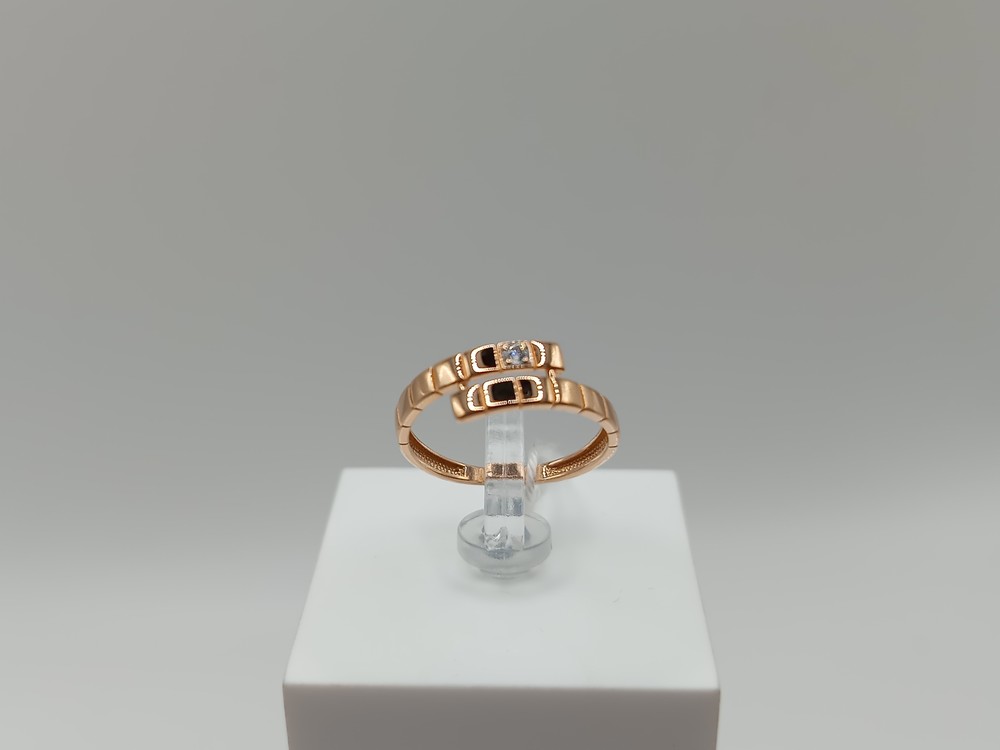 КОЛКМ585 КОЛЬЦО С КАМНЕМ (Au 585)