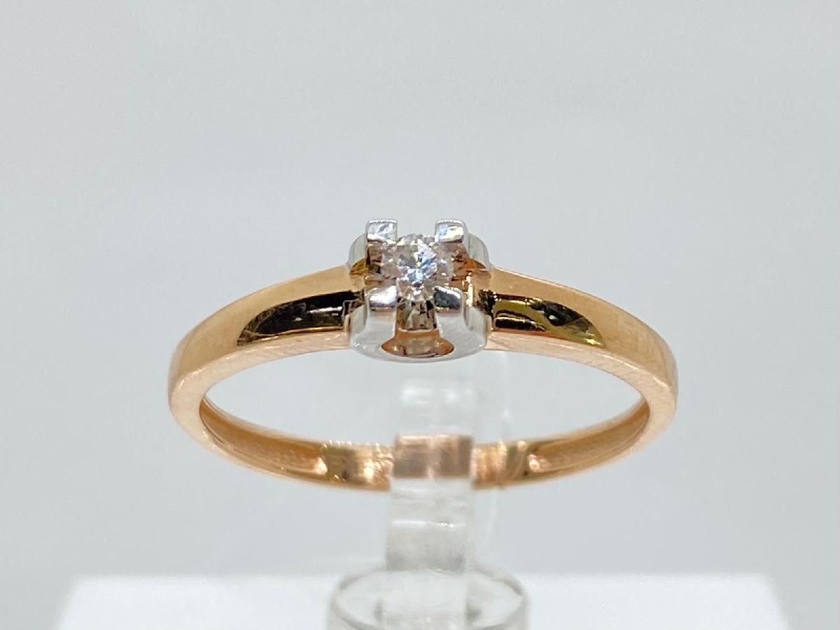 КОЛЬЦО БРИЛЛИАНТ (Au 585)