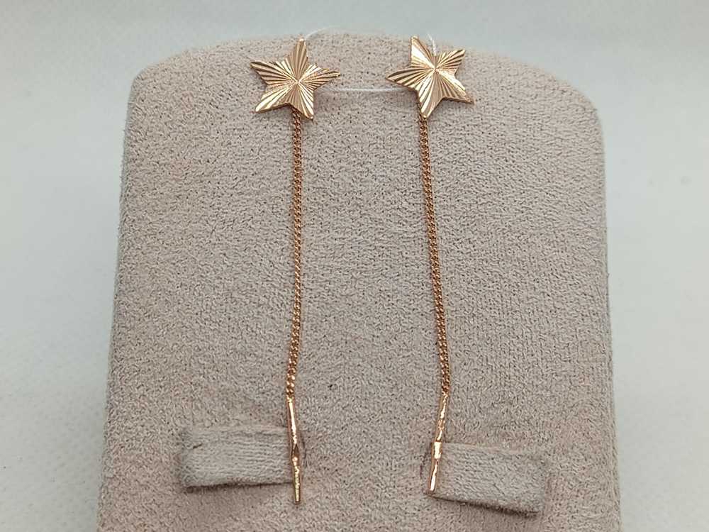 СПРО585 СЕРЬГИ ПРОДЕВКИ (Au 585)