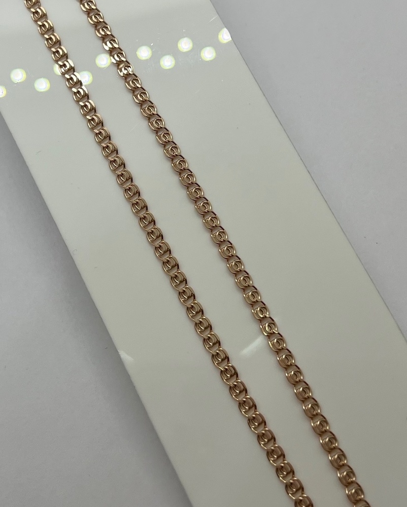 ЦЕПЬ ПУСТОТЕЛАЯ Лав (Au 585)