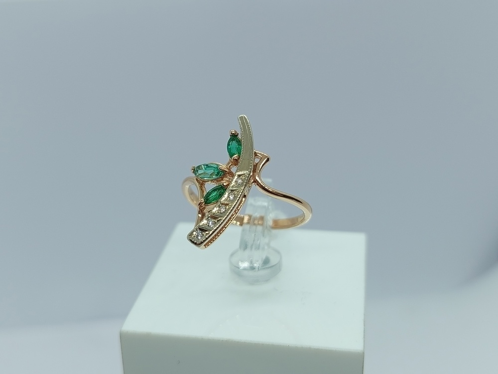 КОЛЬЦО БРИЛЛИАНТ Au 585