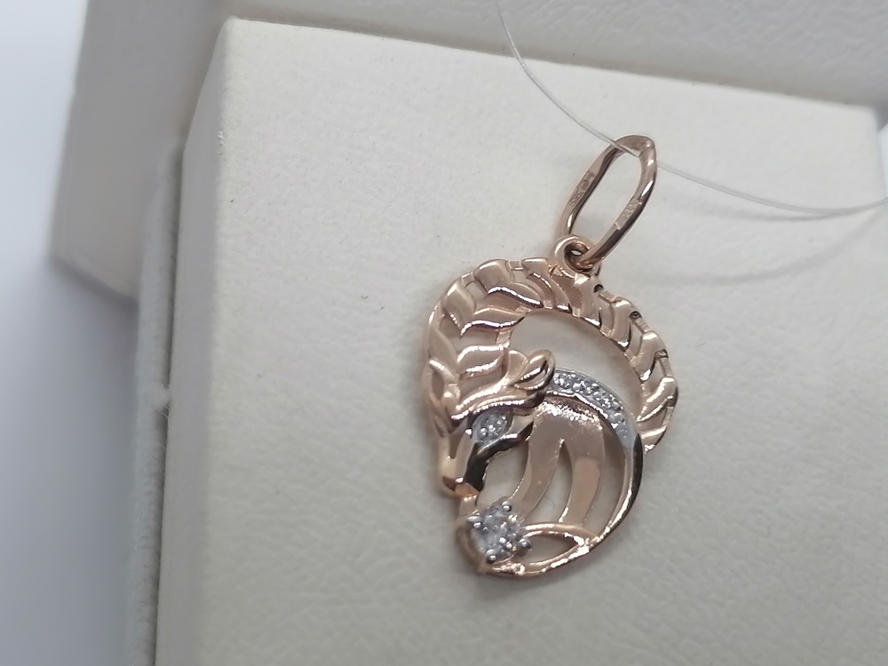 ПОДВЕСКА ЗНАК ЗОДИАКА КОЗЕРОГ (Au 585)