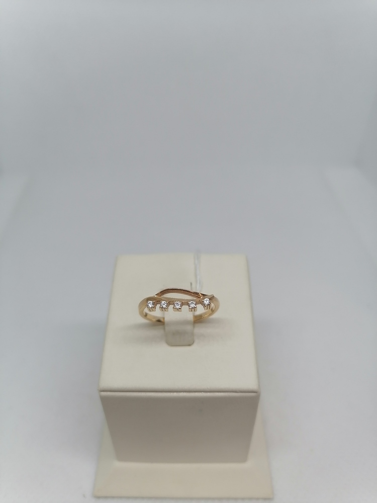 КОЛКМИ585 КОЛЬЦО С КАМНЯМИ (Au 585)