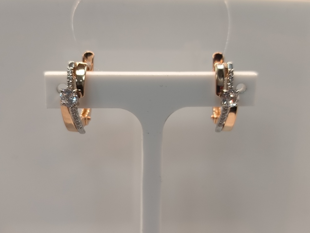 СЕРЬГИ С КАМНЯМИ (Au 585)