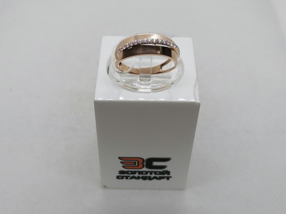 КОЛКМИ585 КОЛЬЦО С КАМНЯМИ (Au 585)