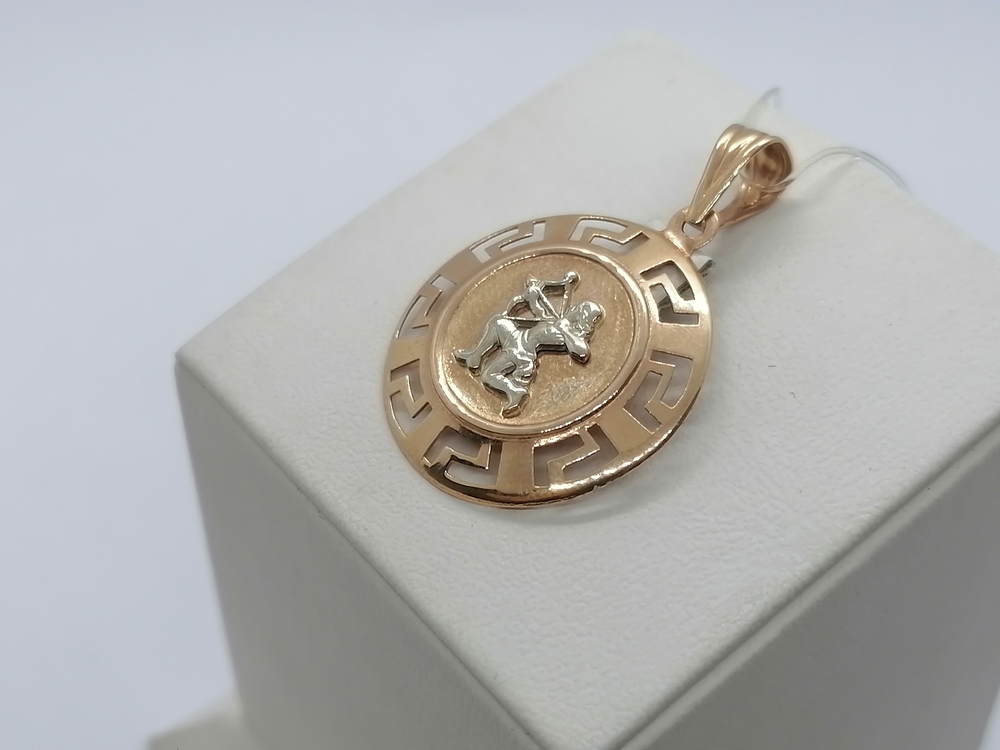 880 ПОДВЕСКА ЗНАК ЗОДИАКА без камня (Au 585)