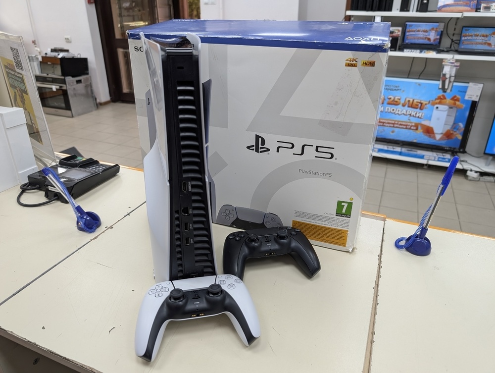 Игровая приставка PlayStation 5 Slim 1TB (С дисководом)