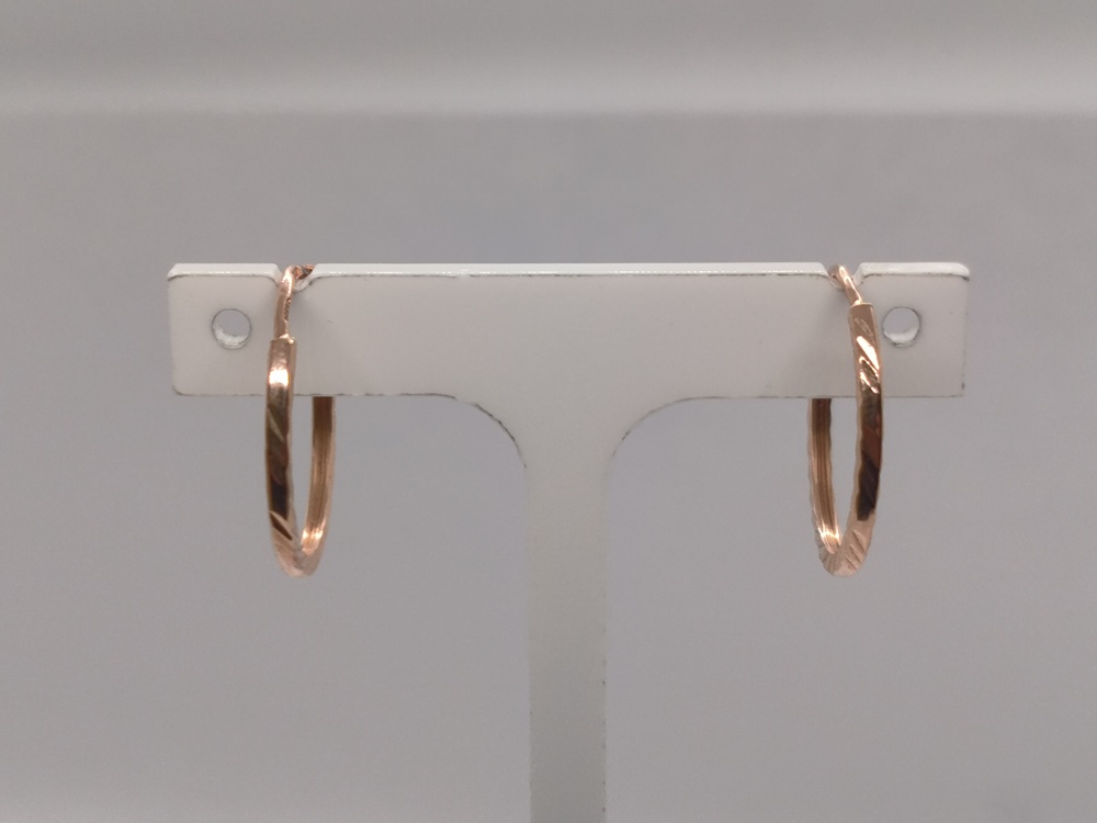 СКОН585 СЕРЬГИ КОНГО (Au 585)