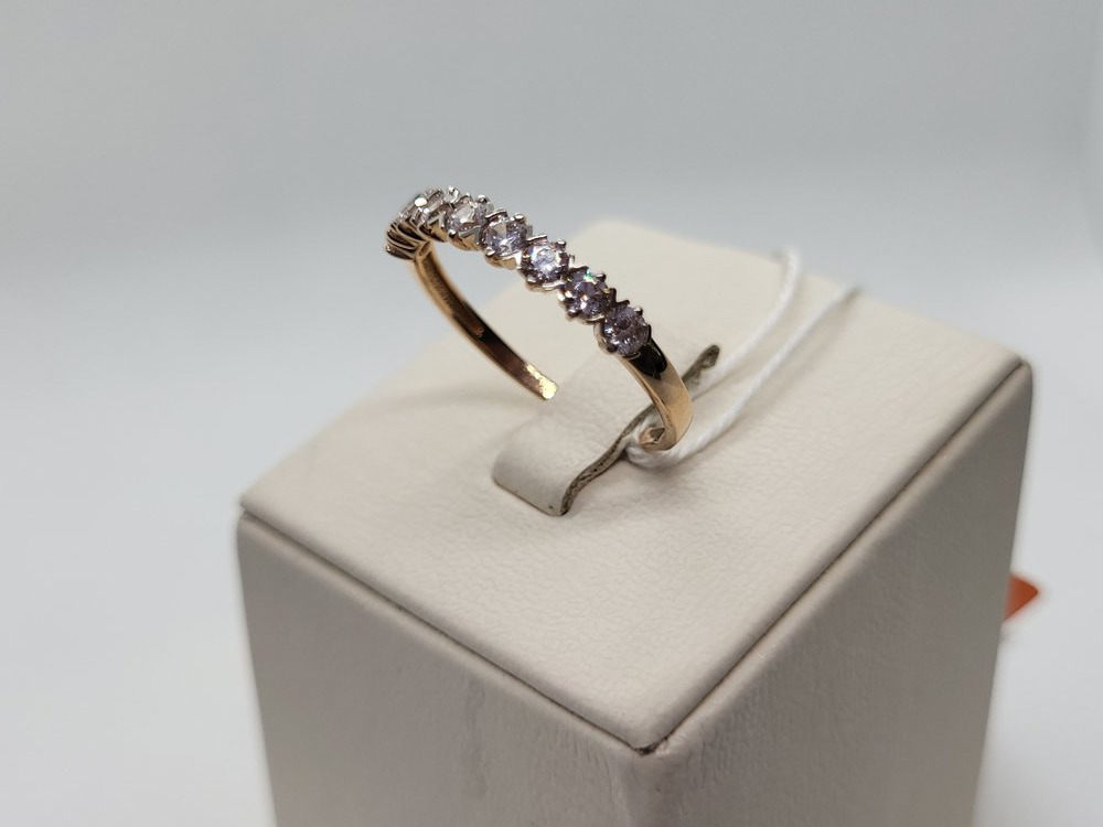 КОЛКМИ585 КОЛЬЦО С КАМНЯМИ (Au 585)