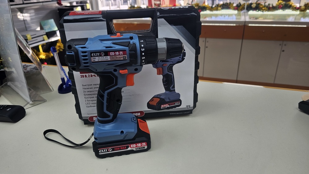 Шуруповерт ELTI CD-18-2L