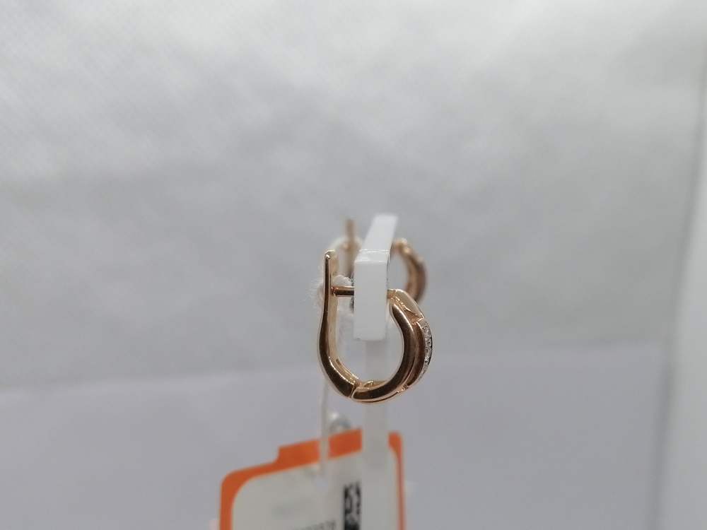 СКМИ585 СЕРЬГИ С КАМНЯМИ (Au 585)