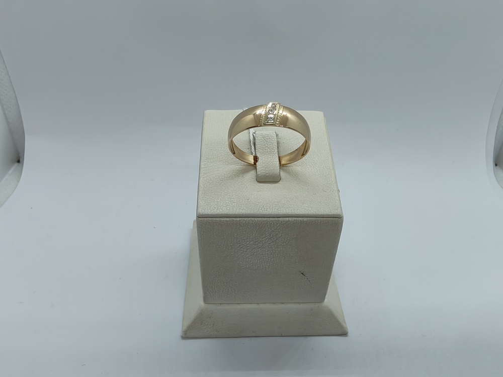 КОЛКМИ585 КОЛЬЦО С КАМНЯМИ (Au 585)
