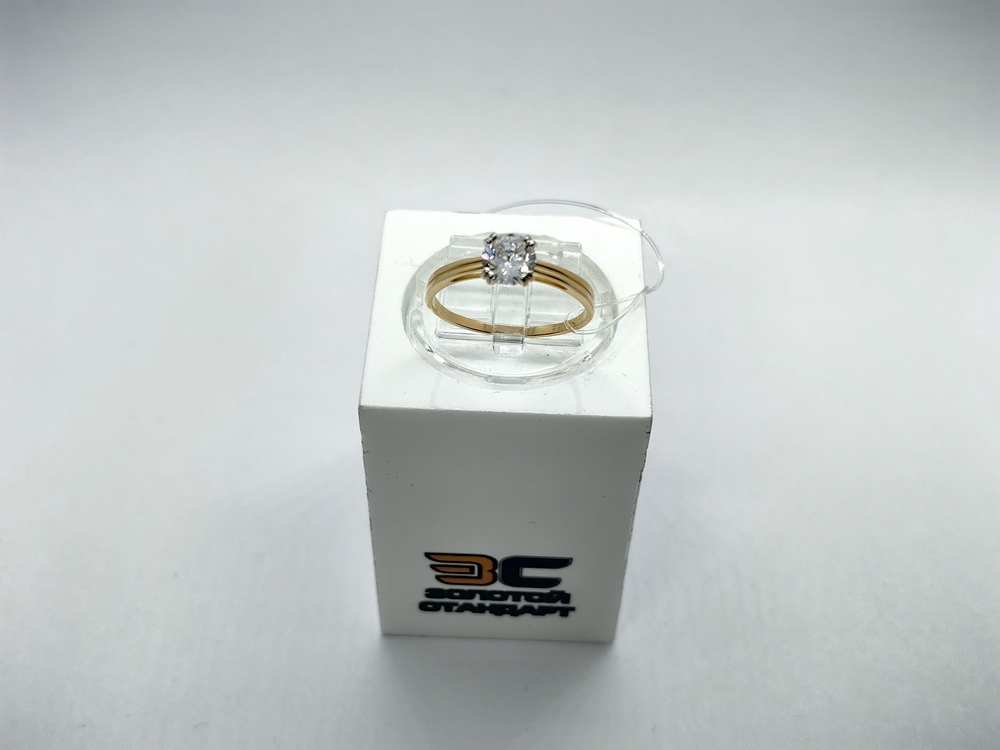 КОЛЬЦО С КАМНЕМ (Au 585)