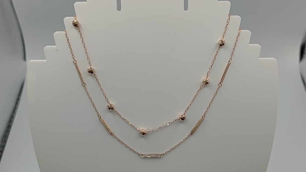 КОЛЬЕ БЕЗ КАМНЯ (Au 585)
