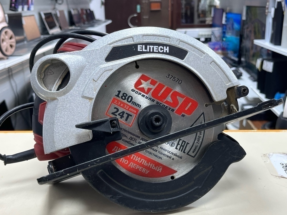 Дисковая пила Elitech ПД 1565