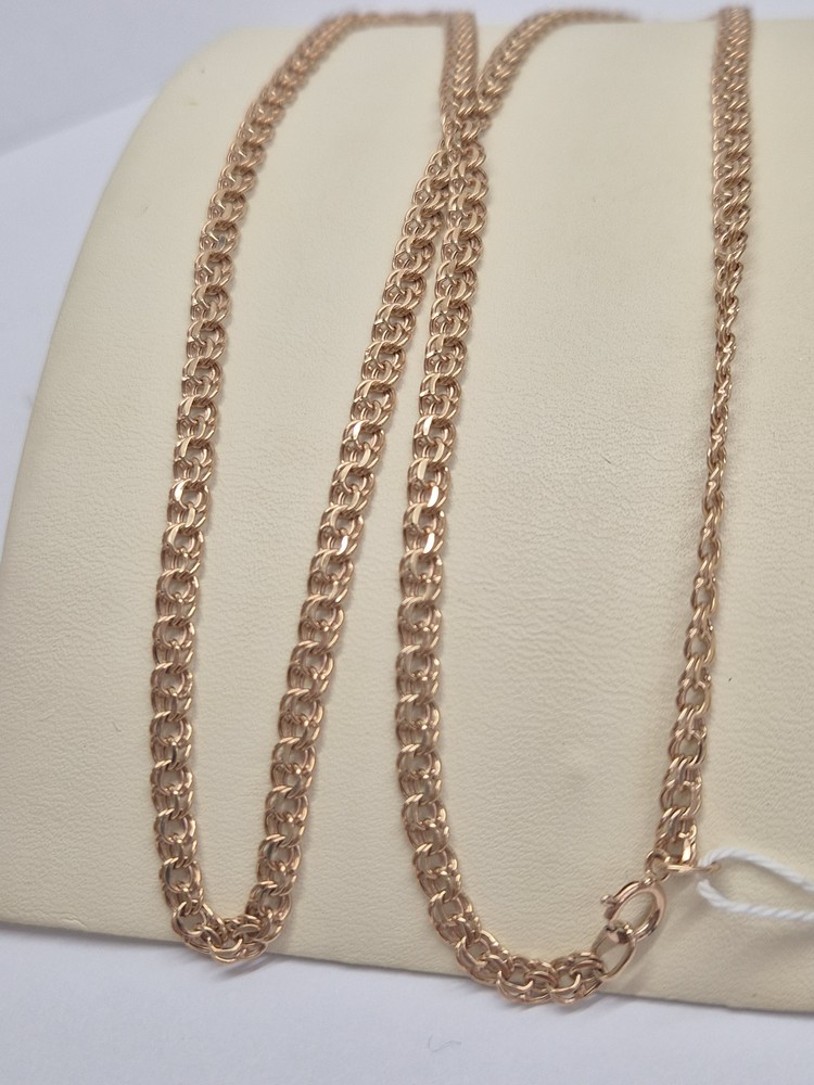 ЦПБС585 ЦЕПЬ ПУСТОТЕЛАЯ Бисмарк (Au 585)