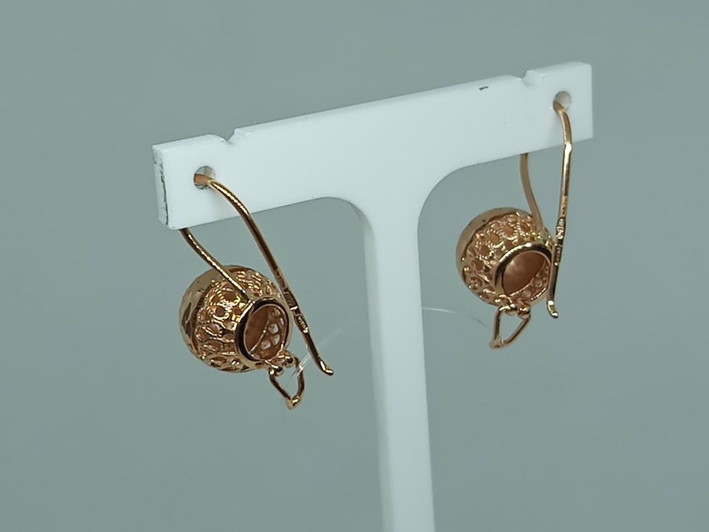 СЕРЬГИ БЕЗ КАМНЯ (Au 585)