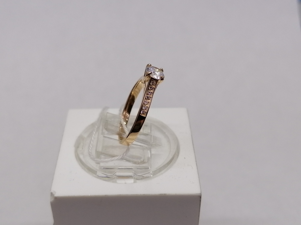 КОЛКМИ585 КОЛЬЦО С КАМНЯМИ (Au 585)