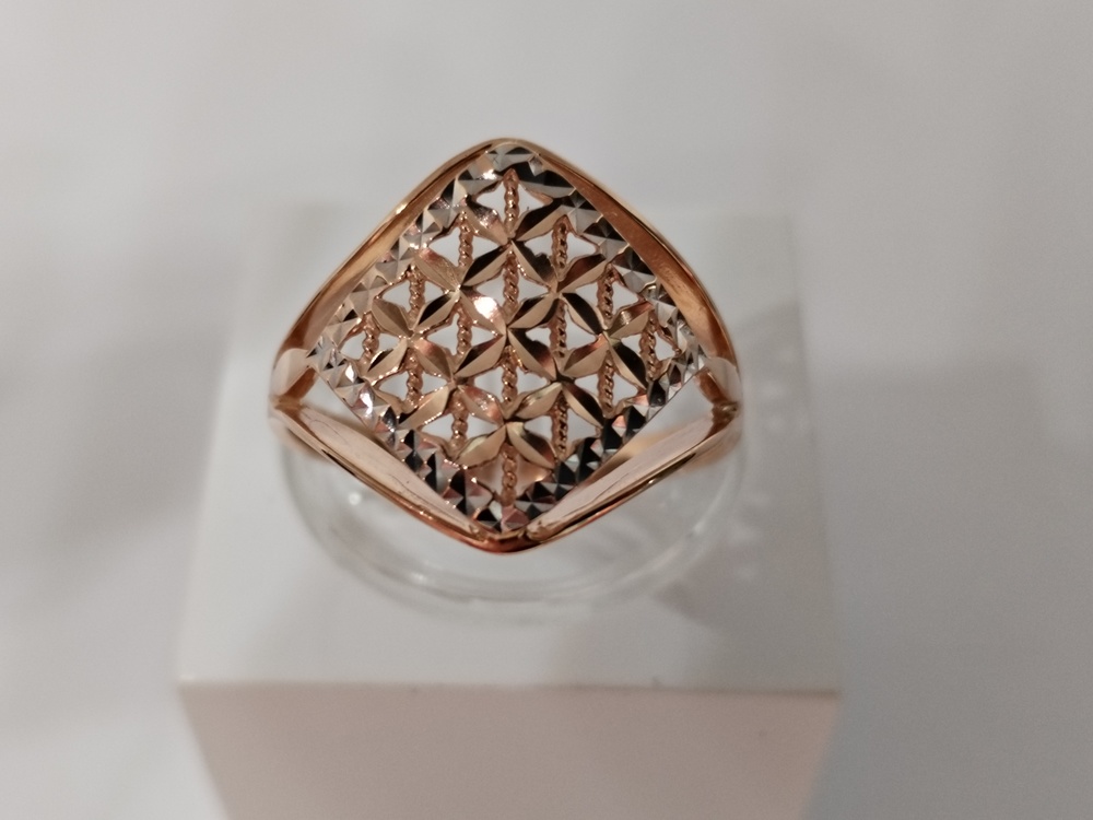 КОЛБКМ585 КОЛЬЦО БЕЗ КАМНЯ (Au 585)