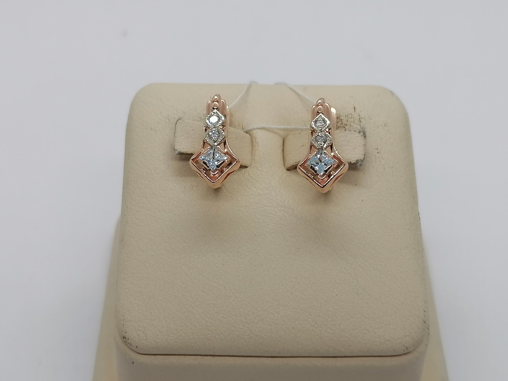 СЕРЬГИ БРИЛЛИАНТ (Au 585)