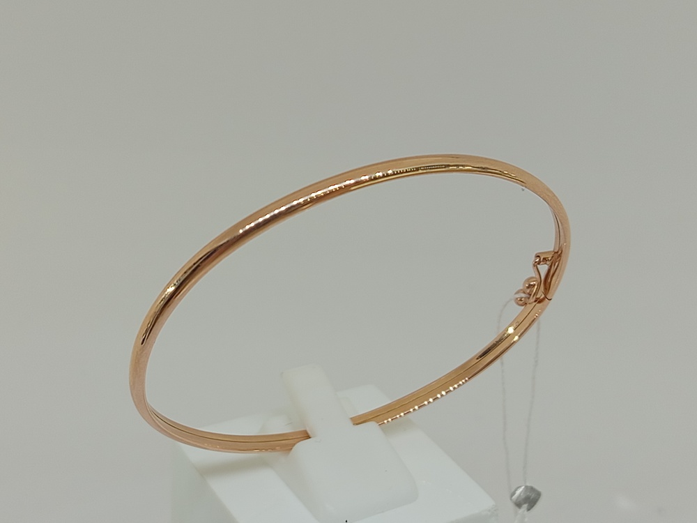 022117 БРАСЛЕТ ЖЕСТКИЙ без камня (Au 585)